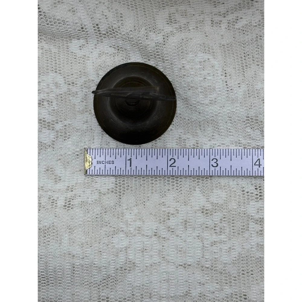 Vintage Brass Sailboat Hand Bell Nautical Maritime Decor Made in India 4.25